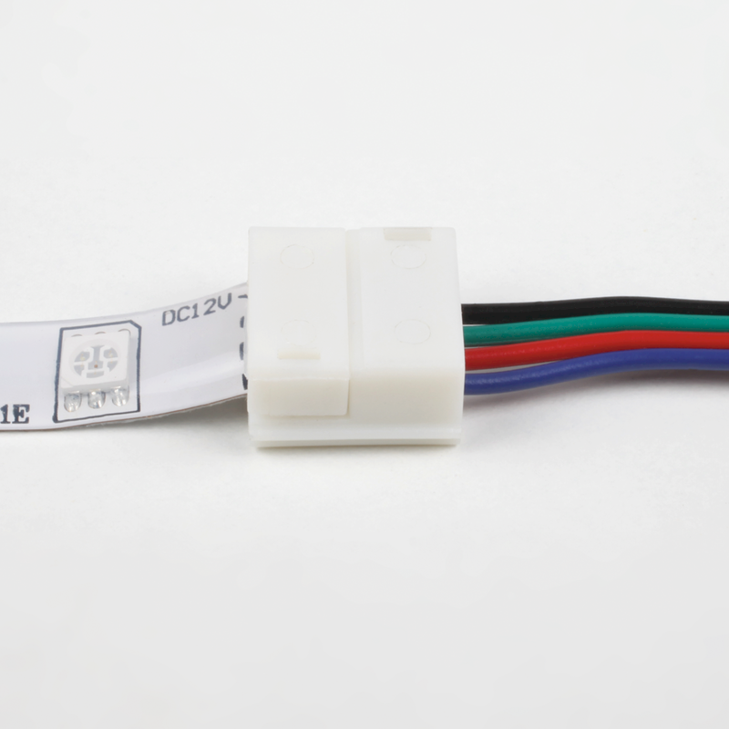 Anslutning Easy Connect Flex Strip IP53 RGB 10mm Anslutning m. öppen ände - PROLED | Bellalite