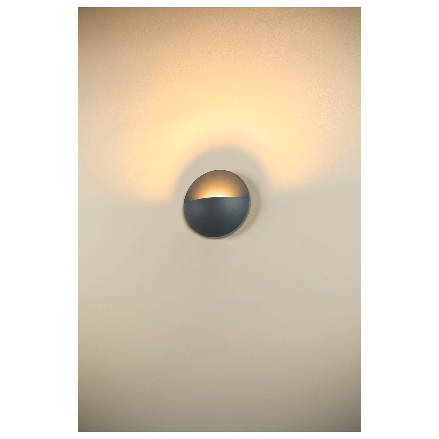 LID II, wall-mounted light, 2700/3000K, 15W, PHASE, 100°, Antracit  - SLV | Bellalite