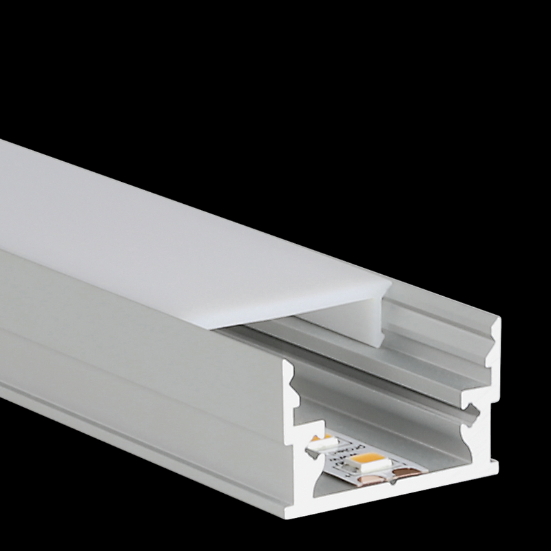 Aluminiumprofil M-Line Low, 2m - PROLED | Bellalite