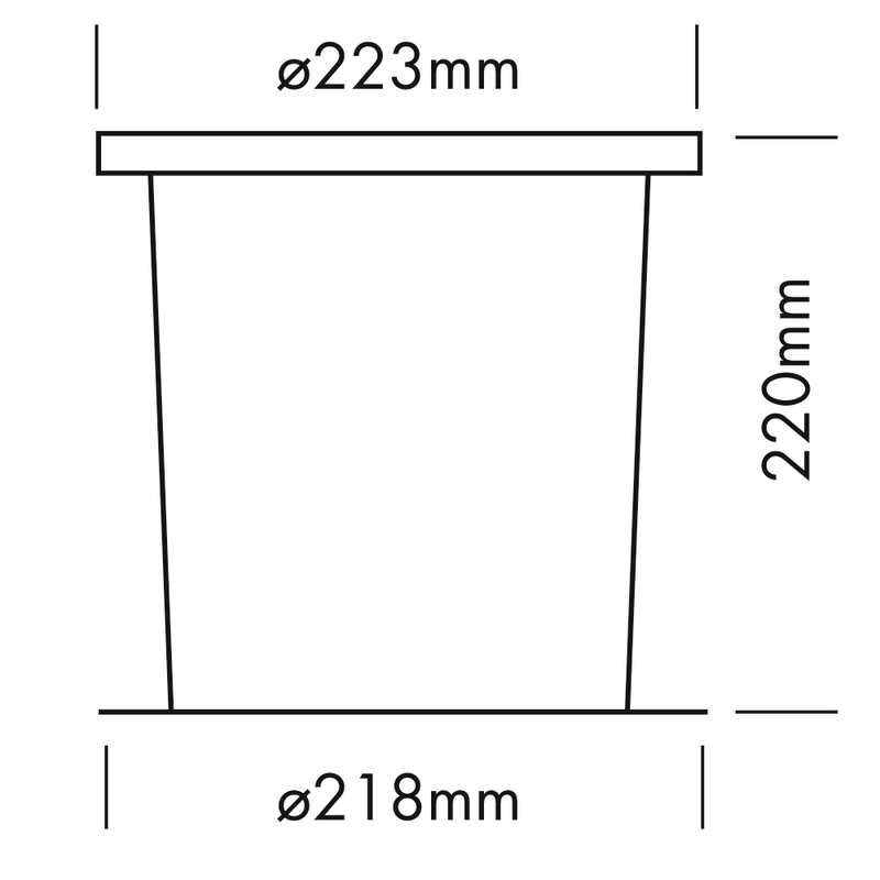 Proled PVC Plastic Mounting Sleeve Inground COB25  - PROLED | Bellalite