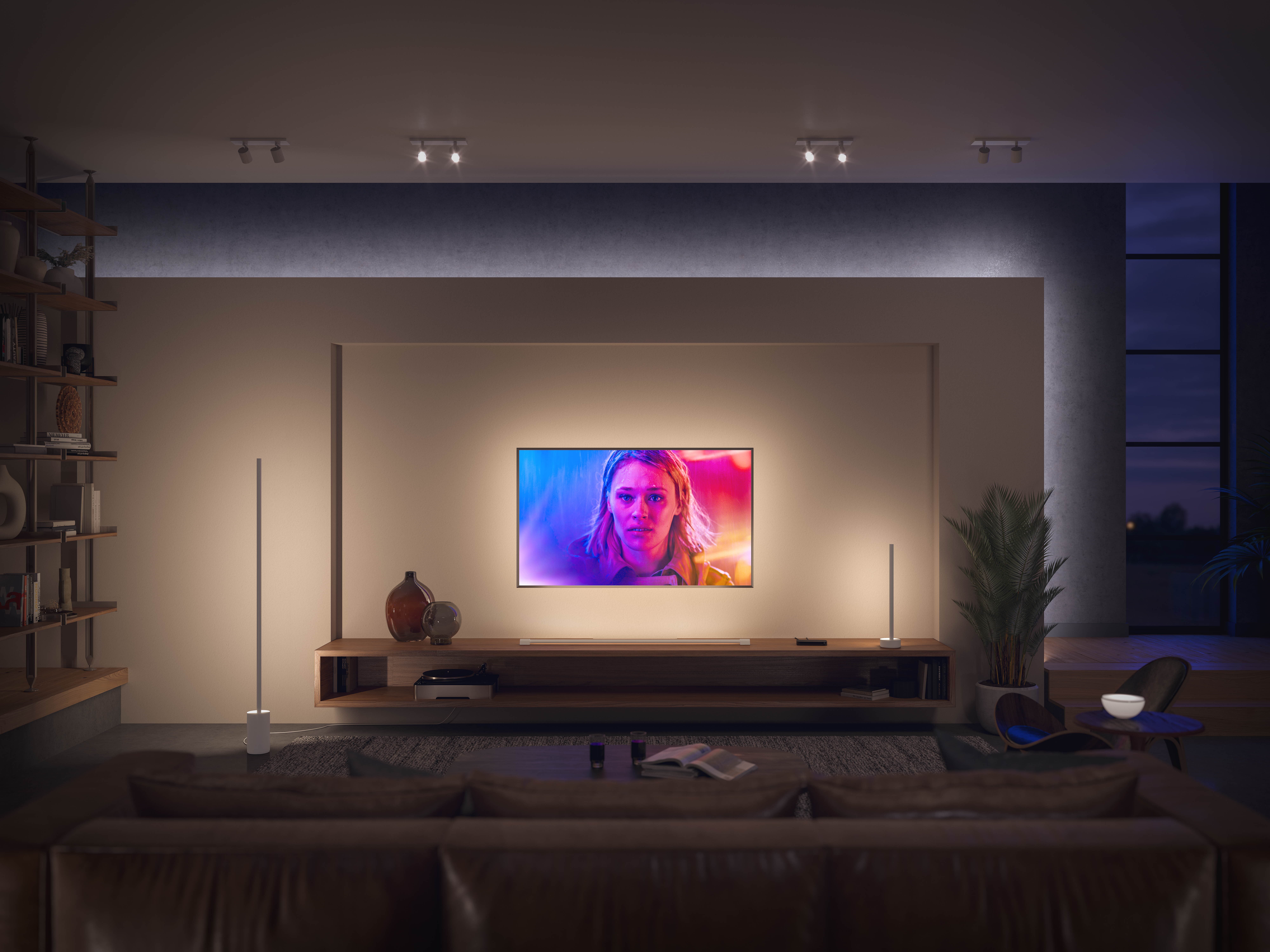 Philips Hue Gradient Signe Golv White & Color - Philips Hue | Bellalite