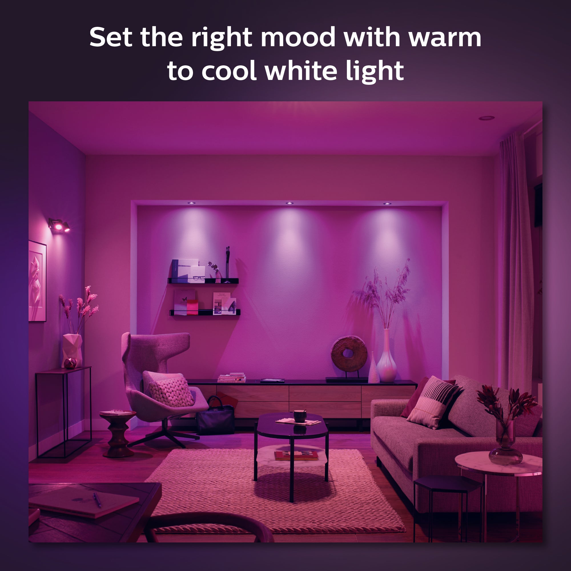Philips Hue Centura Downlight White & Color 3-pack - Philips Hue | Bellalite