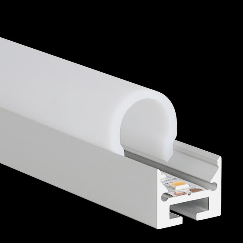 Aluminiumprofil S-Line Low 24, 2m Alu - PROLED | Bellalite Aluminiumprofil S-Line Low 24, 2m Alu - PROLED | Bellalite