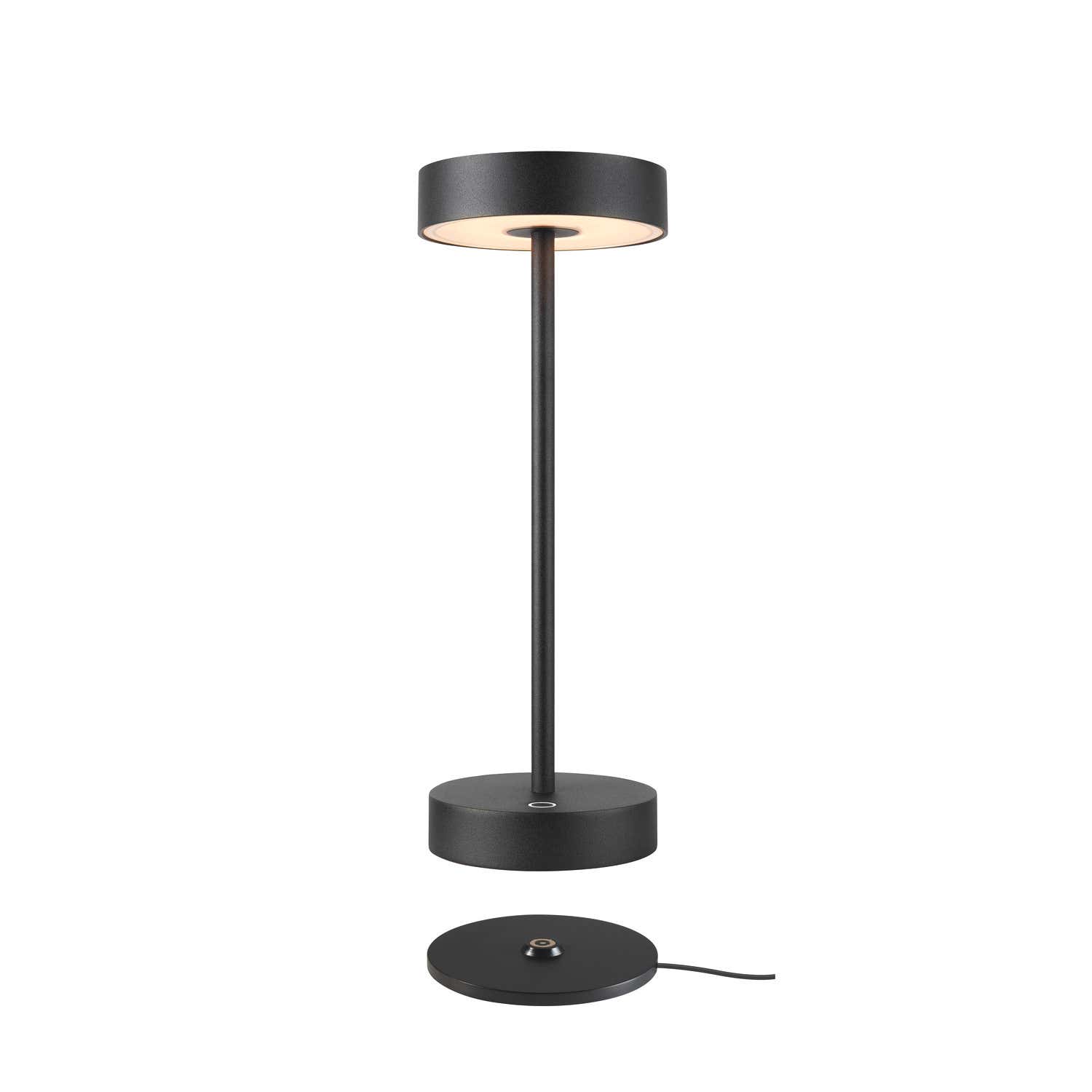 VINOLINA, table lamp, battery, IP54, 2700/3000K, TOUCH, Svart - SLV | Bellalite VINOLINA, table lamp, battery, IP54, 2700/3000K, TOUCH, Svart - SLV | Bellalite
