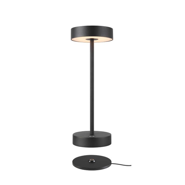 VINOLINA, table lamp, battery, IP54, 2700/3000K, TOUCH, Svart - SLV | Bellalite VINOLINA, table lamp, battery, IP54, 2700/3000K, TOUCH, Svart - SLV | Bellalite