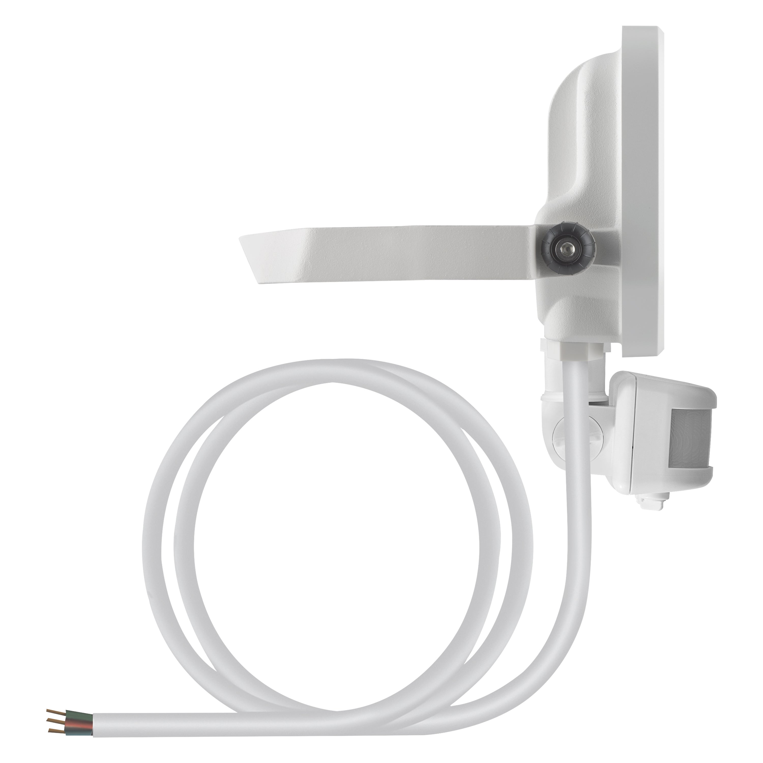 Floodlight Gen3 Sensor 10W 3000K IP65 Vit, 100° x 100°  - Ledvance | Bellalite