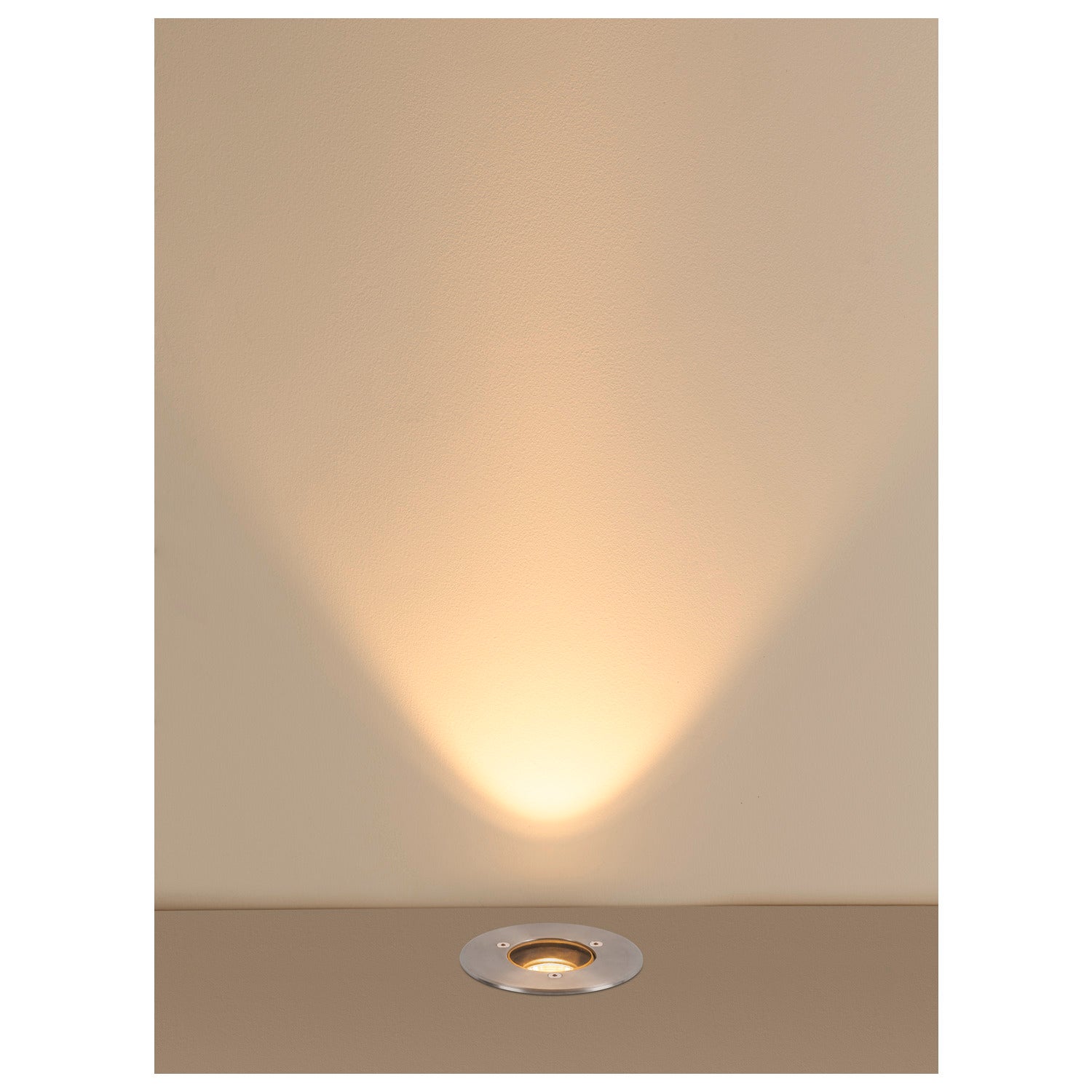 DASAR® S, recessed floor light, round, 4W, 3000K, 24°, IP67, cylindrical, Antracit  - SLV | Bellalite