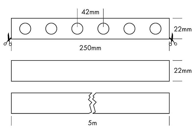 Flex Strip Wall White 60°, per meter 2700K - PROLED | Bellalite Flex Strip Wall White 60°, per meter 2700K - PROLED | Bellalite
