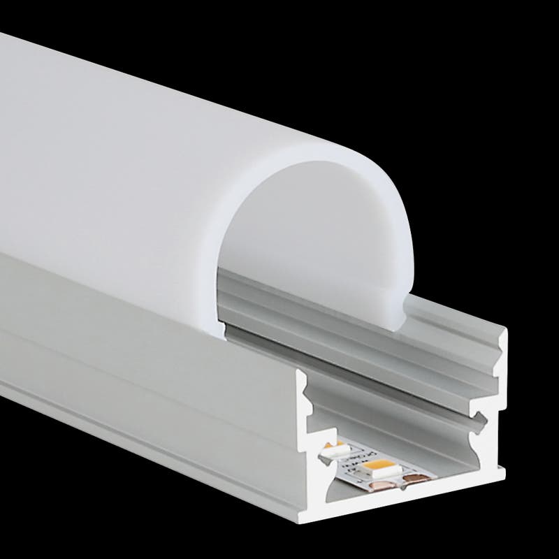 Aluminiumprofil M-Line Low, 2m - PROLED | Bellalite Aluminiumprofil M-Line Low, 2m - PROLED | Bellalite