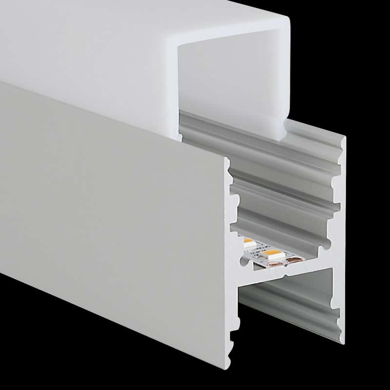 Aluminiumprofil M-Line H, 2m - PROLED | Bellalite Aluminiumprofil M-Line H, 2m - PROLED | Bellalite