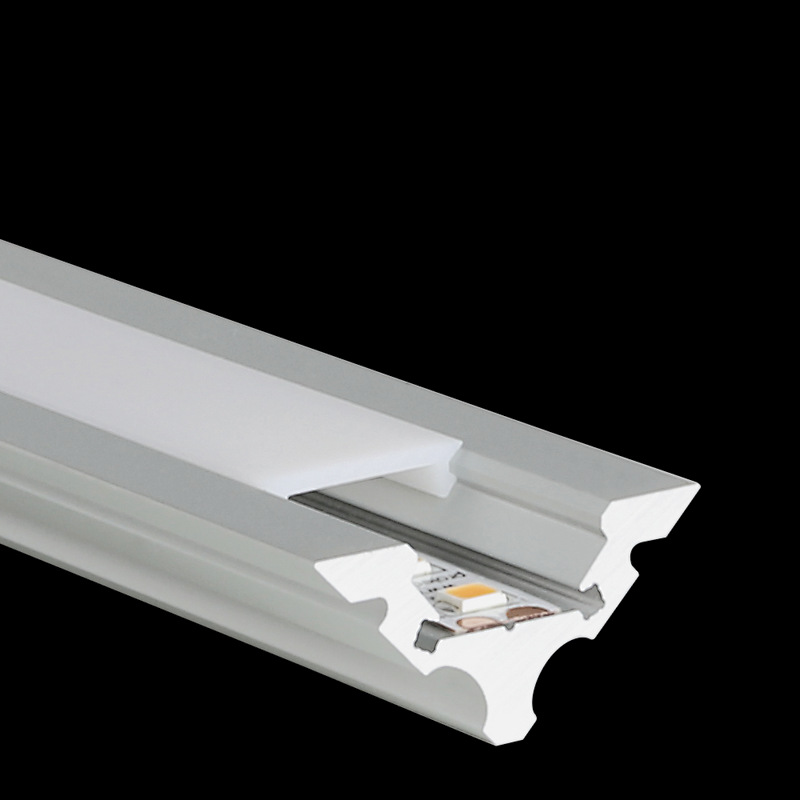 Aluminiumprofil S-Line Corner, 2m Alu - PROLED | Bellalite