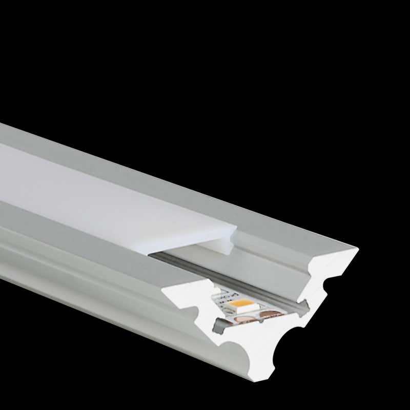 Aluminiumprofil S-Line Corner, 2m Alu - PROLED | Bellalite Aluminiumprofil S-Line Corner, 2m Alu - PROLED | Bellalite