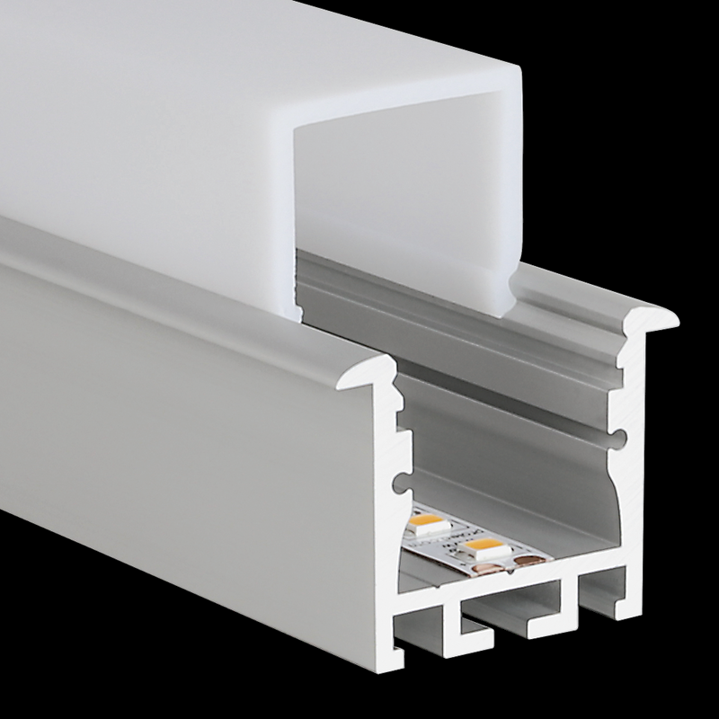 Aluminiumprofil M-Line Rec 24, 2m - PROLED | Bellalite