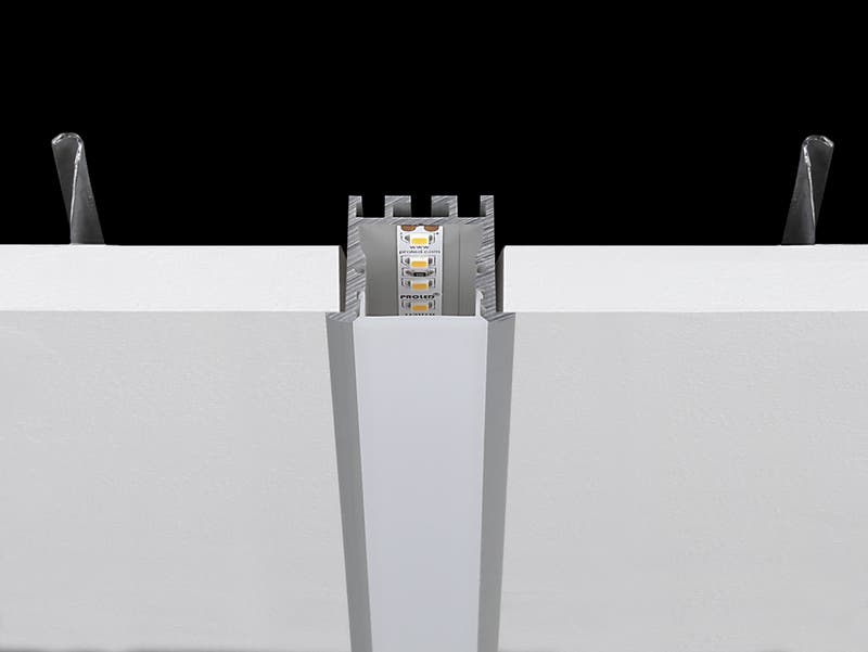 Aluminiumprofil M-Line Rec 24, 2m - PROLED | Bellalite Aluminiumprofil M-Line Rec 24, 2m - PROLED | Bellalite