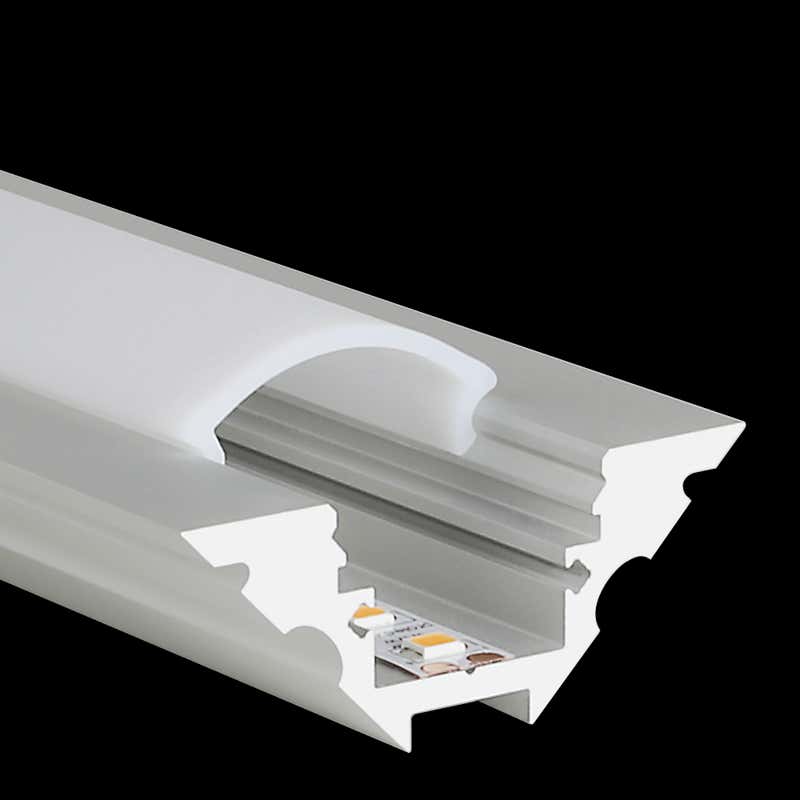 Aluminiumprofil M-Line Corner, 2m - PROLED | Bellalite Aluminiumprofil M-Line Corner, 2m - PROLED | Bellalite