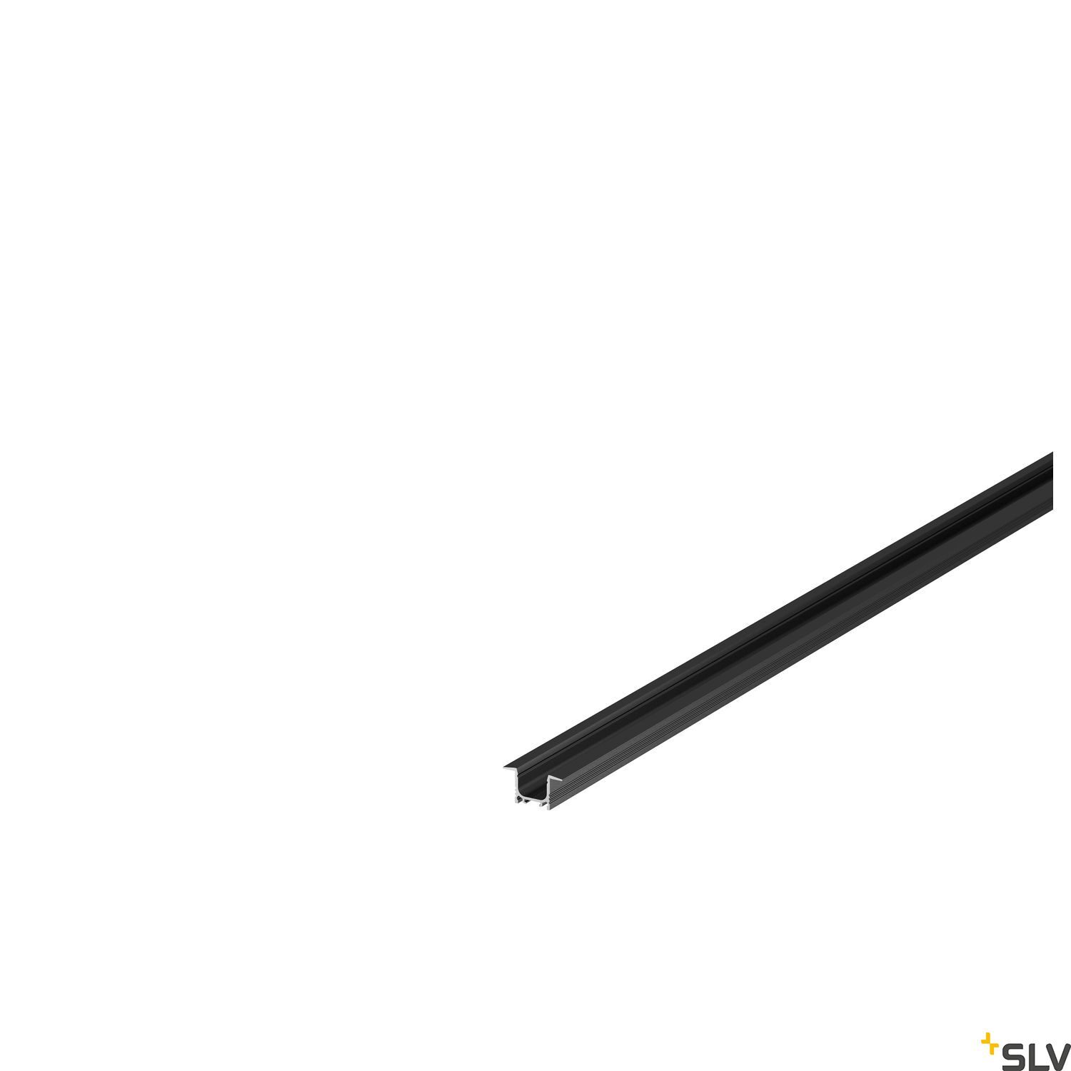 GRAZIA 10 LED inbyggnadsprofil, 2m, svart  - SLV | Bellalite