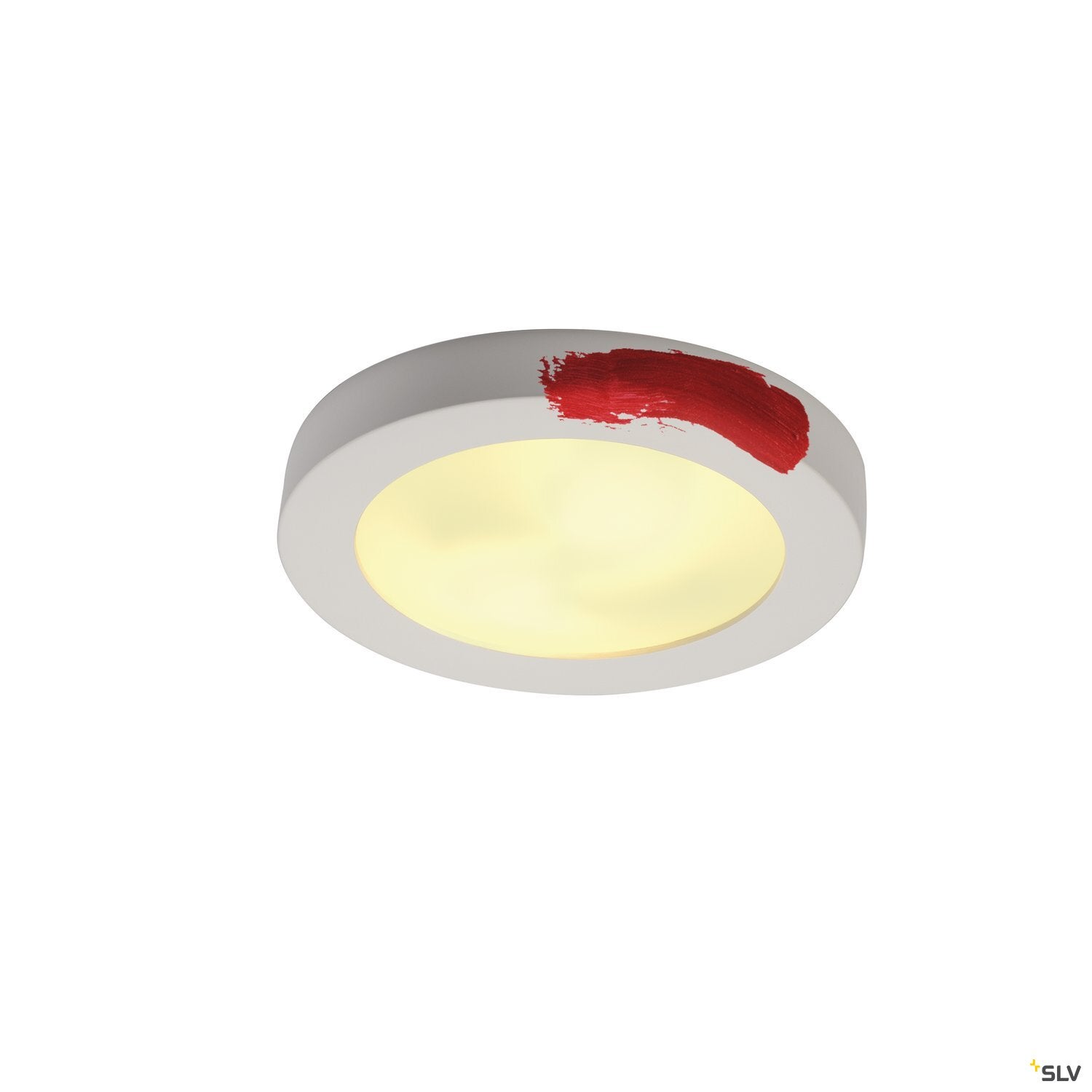 Gipsarmatur för tak GL 105 E27 Rund - SLV | Bellalite