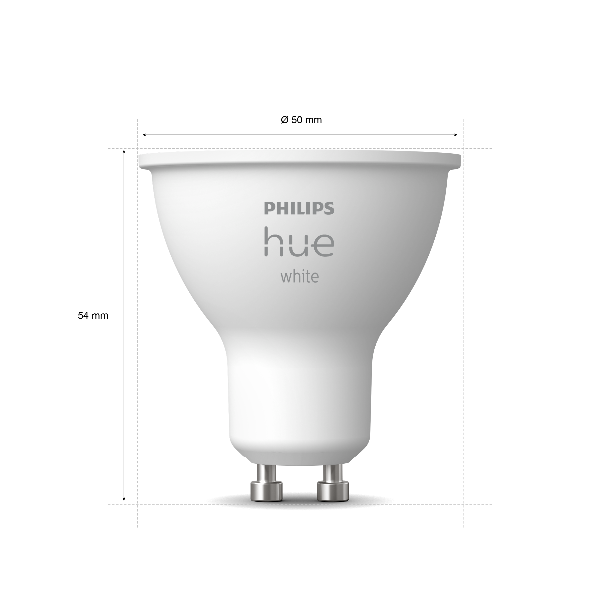 Philips Hue White GU10 6W 2700K - Philips Hue | Bellalite