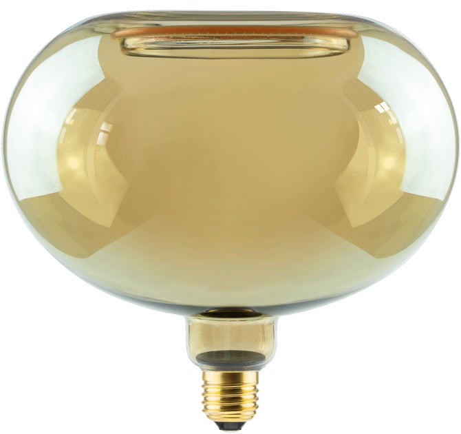 Segula Floating Line LED Oval 200 Guld E27 4,5W 300lm 2200K - Segula | Bellalite Segula Floating Line LED Oval 200 Guld E27 4,5W 300lm 2200K - Segula | Bellalite