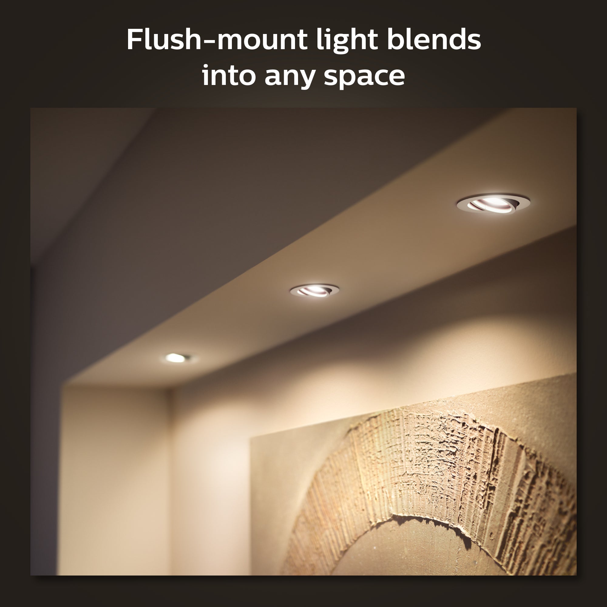 Philips Hue Milliskin Downlight White Ambience x3 - Philips Hue | Bellalite